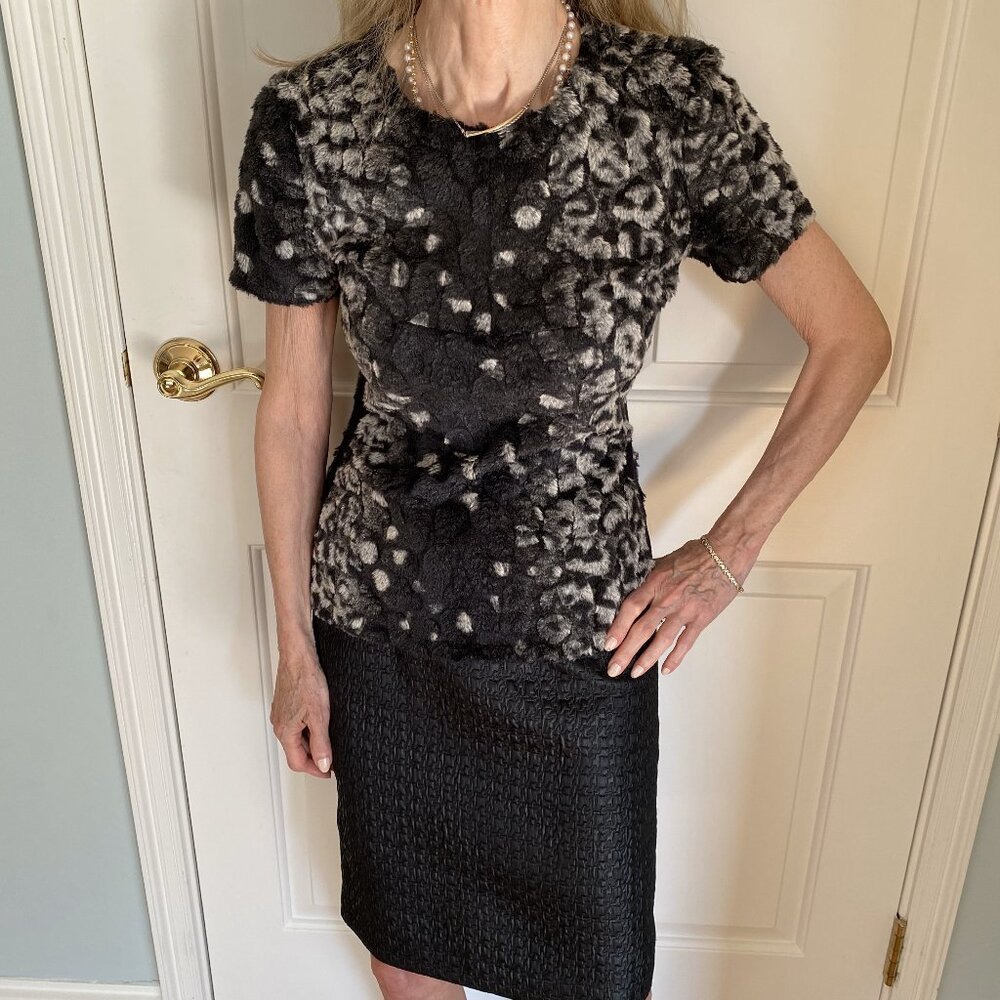 Animal print, faux fur, MaxAzarriBCBG